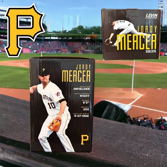 MLB Pittsburgh Pirates Bobblehead - Stadium Giveaway - Jordy Mercer - Picture 11 of 11